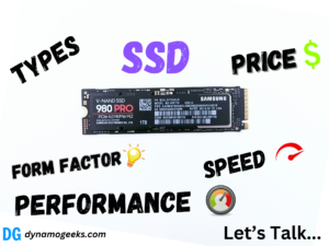 SSD: types, form factor, price, performance, speed